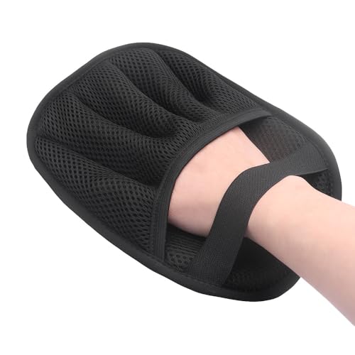 Pet Hair Removal Glove for Dogs and Cats, Reusable 5-Finger Electrostatic Pet Hair Remover, Washable Grooming & Cleaning Glove for Couch, Carpet, Clothing, Car Seats