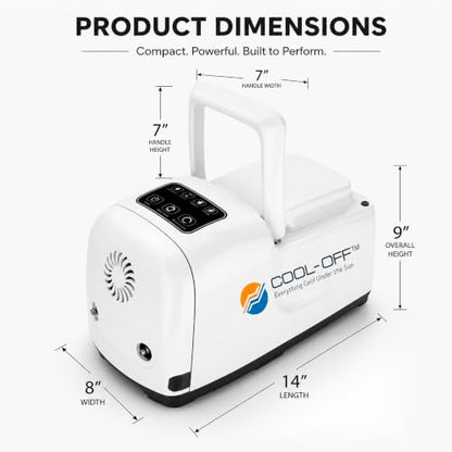 80’ High-Pressure Mist Cooling System Kit with Premium Edition Remote Pump W/App Control Comes with the Upgraded CO300 Pump (.006-40 nozzles) (Black 1/4" Tubing 80 ft) - color: 80' w/ 40- .006" Nozzles For Dry Humid Climates