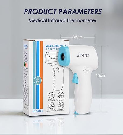 Baby Thermometer for Infants and Fever,No Touch Instant Read Digital Infrared Thermometer Gun with Fever Alarm, Touchless Kids Thermometer, Instant Accuracy Readings