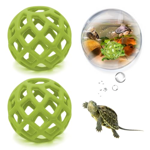 Turtle Feeder Ball, Aquatic Turtle Tank Accessories, Red Eared Slider Turtles Toys, Aquarium Decorations