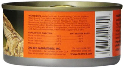 Zoo Med Laboratories SZMZM70 Tegu,Monitor and Carnivore Food, 6-Ounce