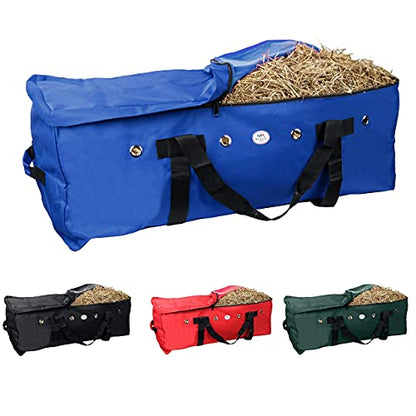 Majestic Ally 1200 D Nylon Fabric Large 44” x 20” x 16” and Extra Large 53"x 24" 20" Heavy-Duty Hay Bale Storage Bag (Red), Royal Blue, youth large / 11-13 - color: Royal Blue, size: youth large / 11-13