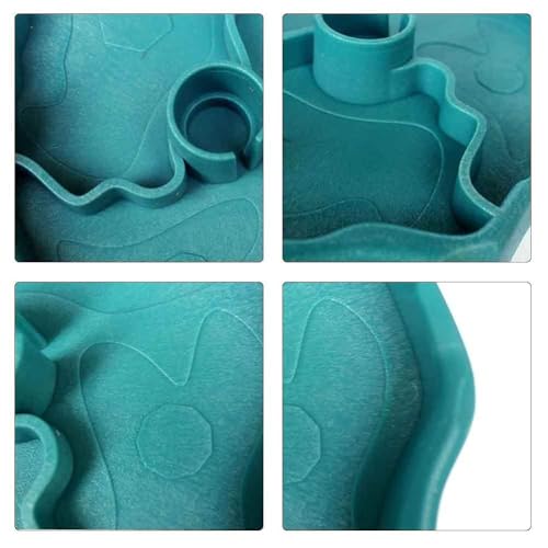 9oz Reptile Water Bottle, Turtle Automatic Feeders Waterer Food and Water Bowl pet Dispenser Bottle Feeding Dish for Lizard Tortoise Chameleon - color: Blue