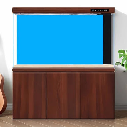 Light Blue Aquarium Background Classic Pure Blue Fish Tank Background Spectacular Vibrant Reptile Tank Backgrounds Vivid Blues Reptile Tank Terrarium Enclosure Backgrounds 24x12in - color: P-Light Blue, size: 24(W)x12(H)inches/ 60(W)*30cm(H)