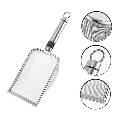 Pet Reptile Litter Scoop Reptile Shovel Filtered Design for Easy Waste Cleanup for