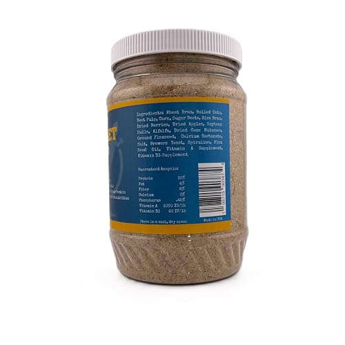 Roach Breeder Diet – Part 1: Carb Blend – Breeder-Optimized Formula for Dubia Roaches and Feeder Insects – 10 oz Plastic Jar