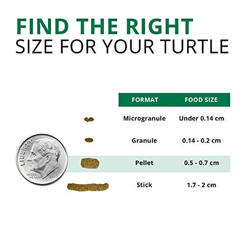 Fluval Bug Bites Turtle Food, 1.5 oz, Brown | Pellets for Small to Medium Sized Turtles, A6592 - size: 1.5 Ounce (Pack of 1)