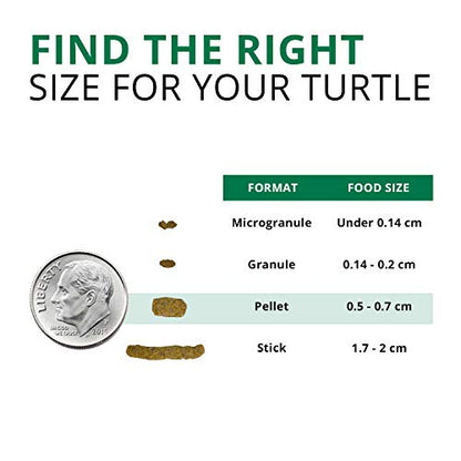 Fluval Bug Bites Turtle Food, 1.5 oz, Brown | Pellets for Small to Medium Sized Turtles, A6592 - size: 1.5 Ounce (Pack of 1)