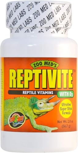 Zoo Med Reptivite Reptile Vitamins with D3 2 oz - Pack of 4