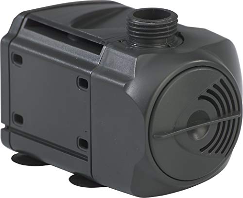 Sicce Multi Quiet 1300 Submersible Water Pump 320 GPH Adjustable Flow for Aquariums, Pond, Water Garden & Hydroponics - size: 320 GPH