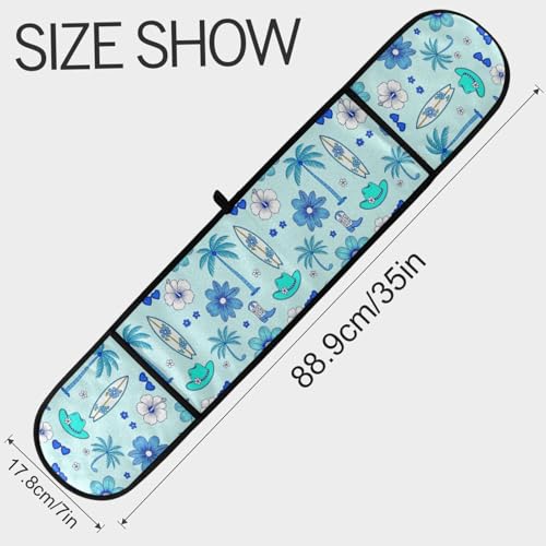 Dual-functionality Mitts and Pot Holders Sets High Heat Resistant Pot Holder Gloves Kitchen Aid BBQ (Summer Beach Blue Surf) - color: Summer Beach Blue Surf