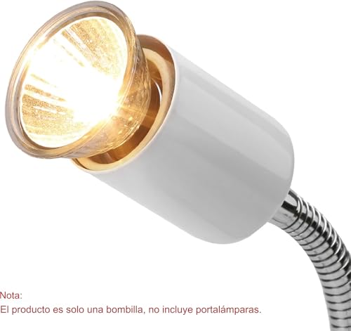 YOUTHINK Lamp, 50W UVA+UVB Full Spectrum Lamp Bulb for Turtle Aquarium Aquatic Reptile Lizard Habitat Heat Light