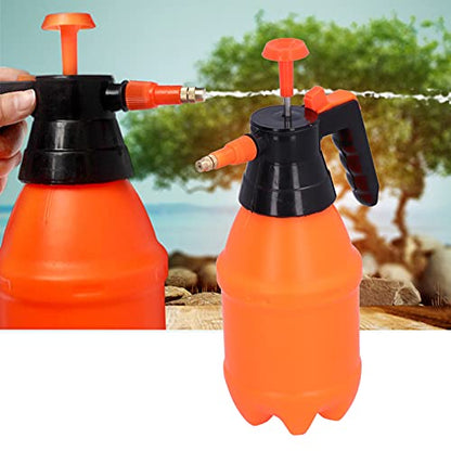 Hand Pressure Trigger Spray Bottle with Adjustable Copper Nozzle for Efficient Watering