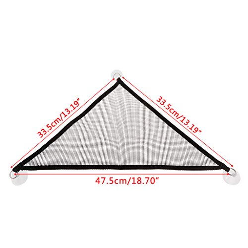 2Pcs Bearded Dragon Lizard Hammock - Breathable Mesh Geckos Hammock Reptile Hammock, Suitable for Lizard, Axolotls, Anoles, Geckos, Snakes, Chameleon - size: Medium