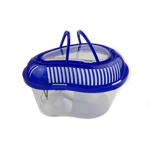 OMEM Portable Reptile House Terrarium Habitat Clear and Breathable (Medium) - size: Medium