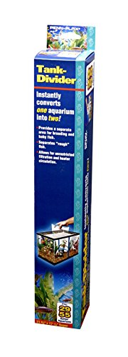 Penn-Plax Aqua Life Tank Divider - Super Size Aquarium Separator - Instantly Converts One Tank into Two, Easy Setup for Fish Breeding, Isolation, Aggression Control & Water Flow 11 3/8 x 17 1/2 Inches - size: Supersize