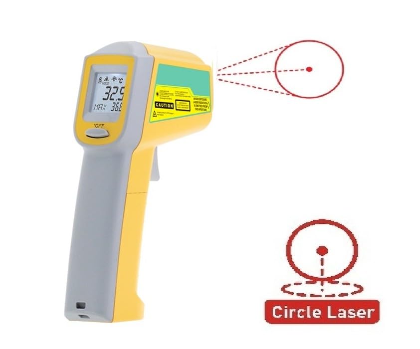 DIT-513A Industrial Infrared Thermometer Wide Measurement Range and Accuracy -60~550°C (-76~1022°F)
