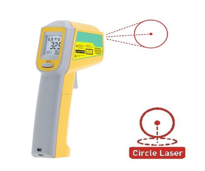 DIT-513A Industrial Infrared Thermometer Wide Measurement Range and Accuracy -60~550°C (-76~1022°F)