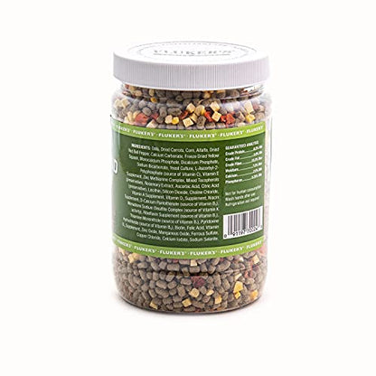 Fluker's Buffet Blend Tortoise Diet, Veggies with Fortified Pellets, 12.5 oz