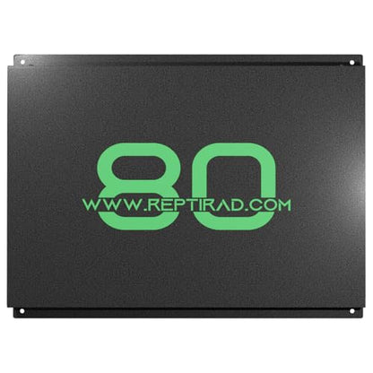 Advanced Radiant Heat Panel for Reptiles – ETL Certified Overhead Heater, 18.5mm Slim, Galvanised Steel Design, Even Heat, Energy Efficient (80 Watt) | Galvanized Steel Design, Only 0.73 Inches Thick, ETL Certified, Energy Saving, Even Heat Distribution -