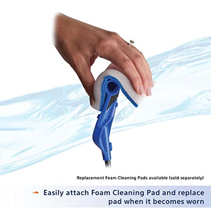 Aqueon ProScraper 3.0™ Foam Cleaning Pad & Twist & Click™ Head - size: One Size, style: Foam Cleaning Pad With Twist & Click Head