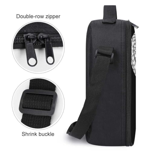 Cobra Snake Head Lunch Box Cooler Bag for Women Men | unisex adult,portable,insulated,adjustable strap,washable,bottle pocket