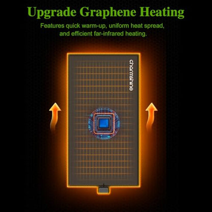 8 by 18-inch 25W Reptile Heating Pad Graphene with Temperature Control Reptile Tank Heat Pad Terrarium Under Tank Heater Mat for Snake Lizard Hermit Crab Reptiles Turtle Thermostat - size: 8"x18" 25W