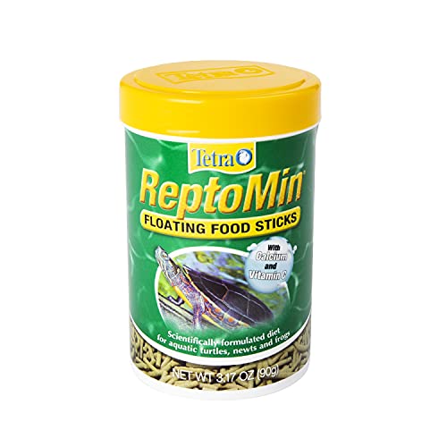 Tetra ReptoMin Floating Food Sticks for Aquatic Turtles, Newts and Frogs - size: 3.17 Ounce (Pack of 1)