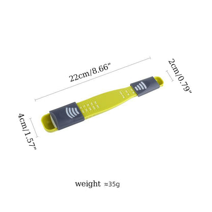 Adjustable Measuring Spoon – 1g-13g & 1ml-13ml Precision Measuring Tool for Baking, Cooking, Meal Prep & Baby Formula – BPA-Free Kitchen Gadget