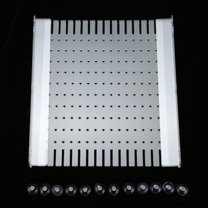 Aquarium Divider Clear 10/15/20 Gallon Fish Tank Divider with Suction Cups (10 Gallon) - size: 10 Gallon