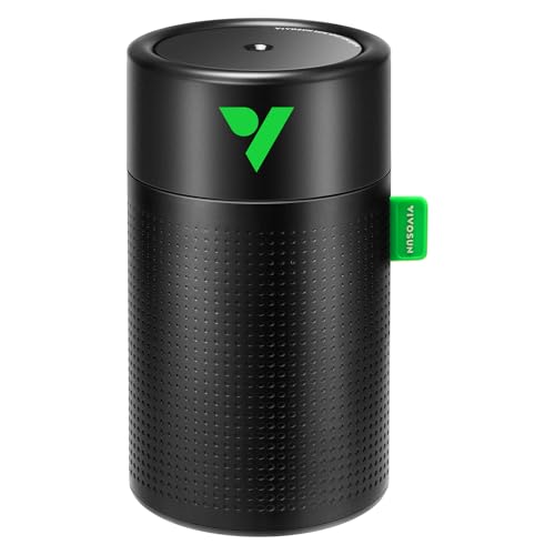 VIVOSUN AeroStream U075 750ml USB Mini Humidifier, VGrow Compatible | Humidifier for Plants, Small Grow Tent Use, Remote App Control, 2 Mist Modes, Auto Shut-Off - size: 750ML