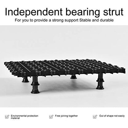 HEEPDD Decorative Fish Tank Divider Feet, 100 Pack Adjustable Support Feet Nails for Aquarium Isolation Board, Stable Splitter Stands for Acrylic Glass Panel, Fish Breeding Accessories | Pvc,Free Splicing, Support, External Diameter 2cm, Inner Diameter 1c
