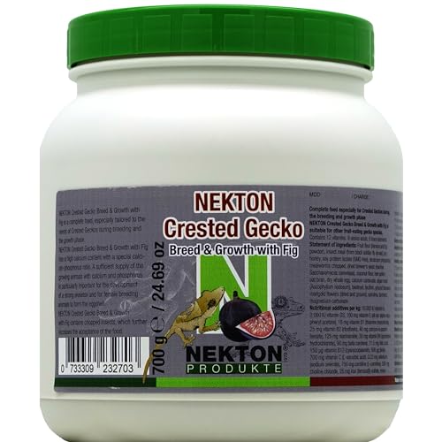Nekton Crested Gecko Fig for Growth and Breeding 700g (24.69oz) - size: 1.54 Pound (Pack of 1)