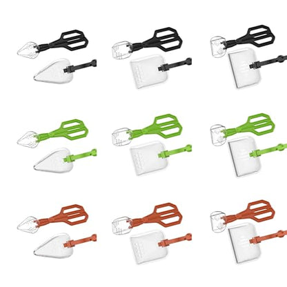 Reptiles Safe Feeding Tongs Clear Creature Catcher for Gentle Handling Ergonomic Grip Easy Maintenances Tool Creature Captures Tool