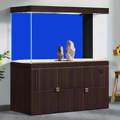 Blue Aquarium Background Classic Pure Blue Fish Tank Background Spectacular Vibrant Reptile Tank Backgrounds Vivid Blues Reptile Tank Terrarium Enclosure Backgrounds 24x12in - color: P-Blue, size: 24(W)x12(H)inches/ 60(W)*30cm(H)