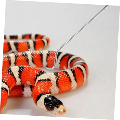 WOONEKY Stainless Steel Retractable Snake Hook Extendable Grabber for Reptile Handling Easy to Use Tool for Herpetologists and Wildlife Enthusiasts Portable Design for Outdoor Activities