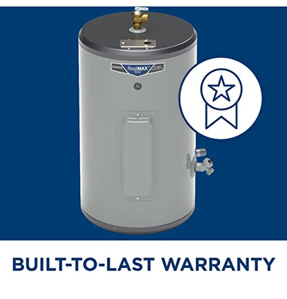 GE Appliances 18 Gallon Versatile Plug and Play Electric Water Heater with Adjustable Thermostat, Easily Installs Where You Want It, 120 Volt - style: 18 Gallon