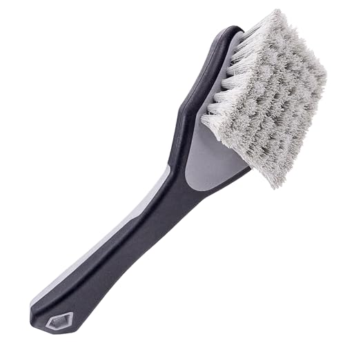 VIKING Upholstery Cleaner Scrub Brush Accessory for Cars | Cleaning Brush for Seat Covers and Car Detail Kit, Ergonomic Grip