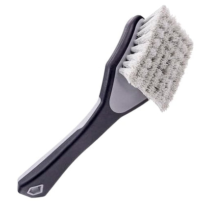 VIKING Upholstery Cleaner Scrub Brush Accessory for Cars | Cleaning Brush for Seat Covers and Car Detail Kit, Ergonomic Grip