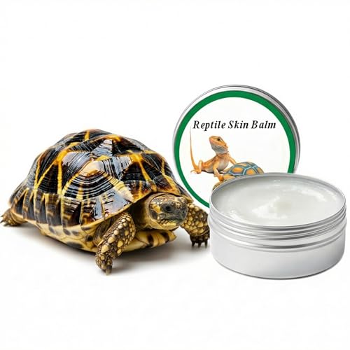 RONDURE Reptile Shell Balm for Tortoise Ointment Turtle Shell Care Conditioner Moisturizer Tortoise Shell Balm Turtle Shell Cleaner Wax Protect Accessories 2 Oz
