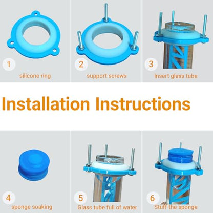 Ant Water Feeder Ant Farm Accessories Mini Liquid Feeder(3PCS) - size: 3