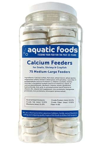 Calcium Feeders Medium-Large Disks 75ct Large Jar - size: 75 Count (Pack of 1)