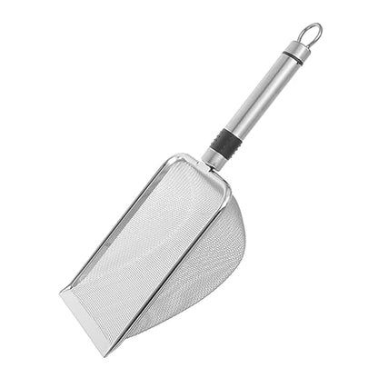 Reptile Litter Scoop Litter Shovel for Reptile Waste Ergonomic Design for Easy Cleaning Capacity Fine Mesh for Efficient Waste Removal for Pet Owners