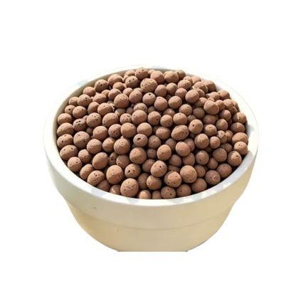 Premium Clay Pebbles Hydroponics Breathable Lightweight Ceramsite Pellets-4-10Mm-1 Lb - color: 1 lb, size: 4-10mm