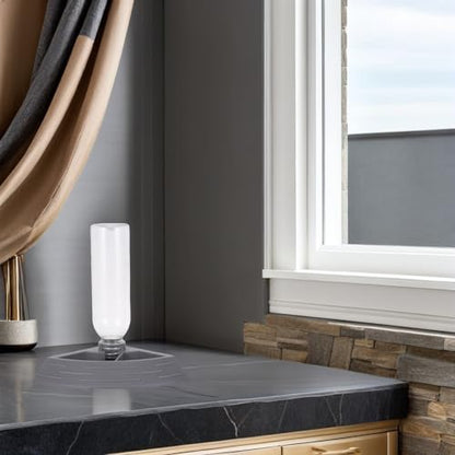 Healifty Automatic Reptile Water Fountain and Feeding Bowl with Large Capacity Abs Basin for Small Animals and Turtles, Silent Operation Water Dish for Home and Travel Use