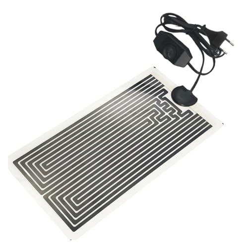 1pcs AC200~240V 5-20W Reptiles Heating Mat Climbing Pet Warm Pads Adjustable With Temperature Controller(20W 28X42cm) - size: 20W 28X42cm