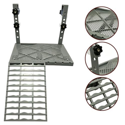 Turtle Dock | Turtle Basking Plàtform Clip On Elevated Feeding Tray | Gallon Tank Floating Turtle Dock for Indoor Outdoor Aquarium Terrarium Habitat Cage Reptile Tortoise Snake Frog