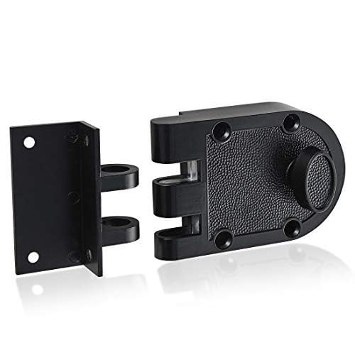 Jimmy Proof Deadbolt Lock with Keyed (Black) - color: Black
