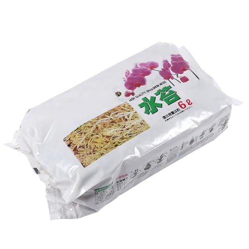 6L Sphagnum Moss for Orchids Carnivorous Plants Reptile Bedding Terrarium Substrate Potting Mix