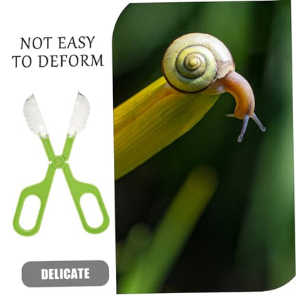 Multifunctional Clamp Reptile Poop Clip Aquarium Gravel Long Tweezers for Reptile Tank Accessories